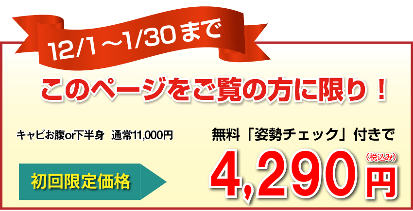 姫路市でダイエットなら手軽にできるキャビマックス パーフェクション おかだ整骨院